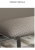 Coral End Of Bed Bench Stool H45cm